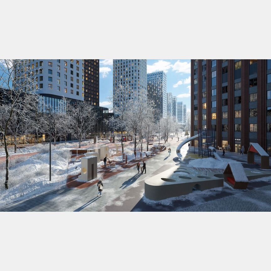 1-к. квартира, 45,7 м², 21/28 эт.