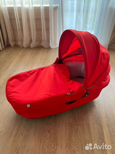 Коляска Stokke trailz 2 в 1 на черном шасси