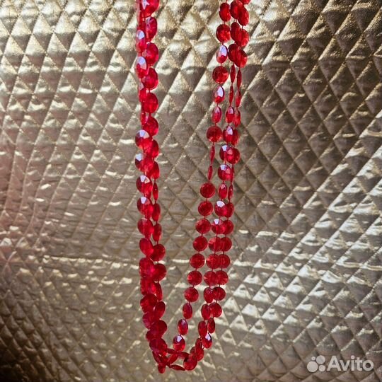 Бусы Винтаж Ожерелье Длинное 1960е