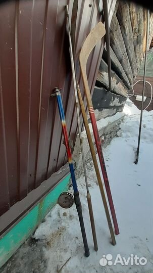 Удочка, клюшки