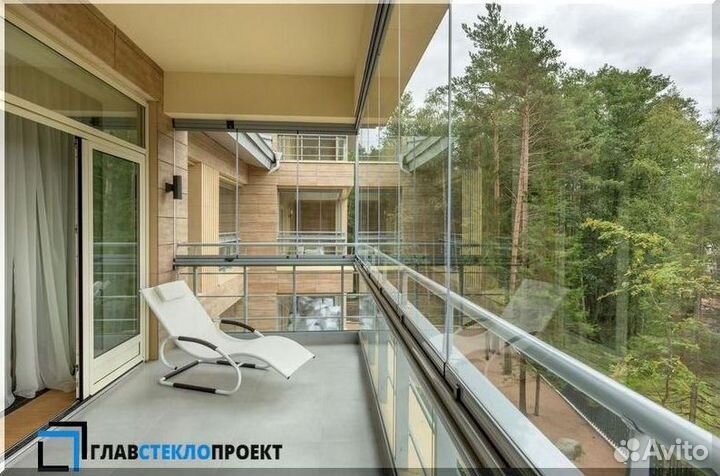 Остекление коттеджей veka