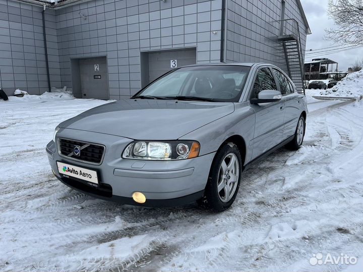 Volvo S60 2.4 AT, 2007, 187 500 км