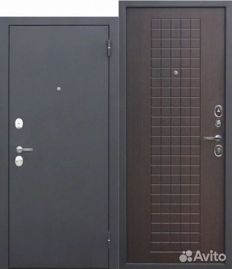 Дверь входная металлическая