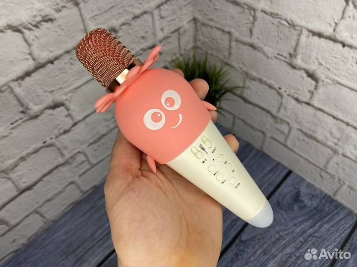 Караоке микрофон детский