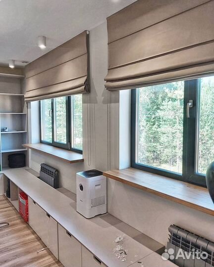 Римские шторы от производителя на электроприводе