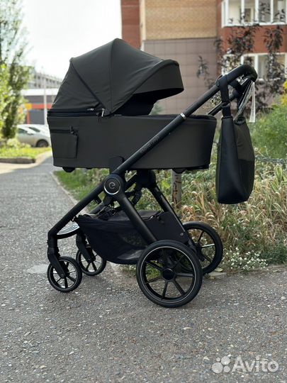 Коляски с рождения Espiro Yoga зеленая хаки