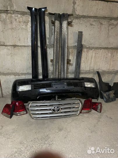 Обвес на land cruiser 200 2008-2011