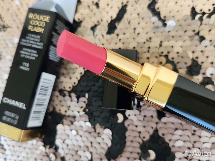 Chanel rouge coco flash увлажняющий блеск 118
