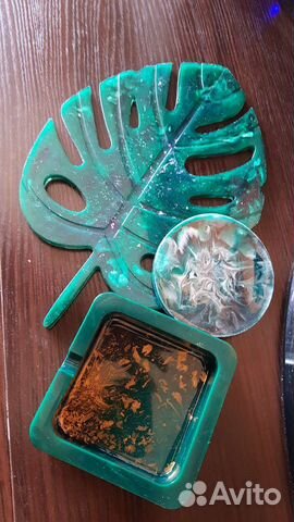 Наборы : пепельница. Подстаканник.декор тарелка