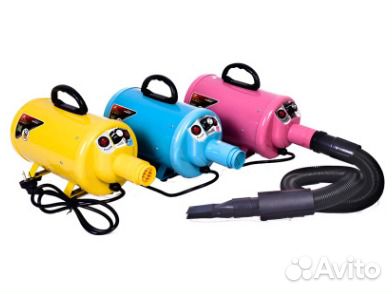 Фен-компрессор мощный для собак и кошек новый