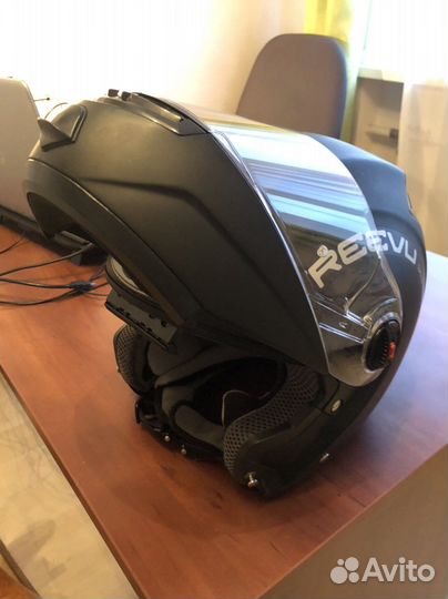 Шлем Reevu fsx1 с зеркалом заднего вида