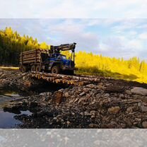 Водитель лесовоза с гидроманипулятором