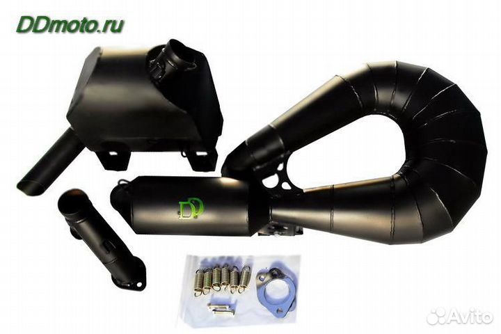 Резонатор и глушитель (первичный) на Буран DDmoto