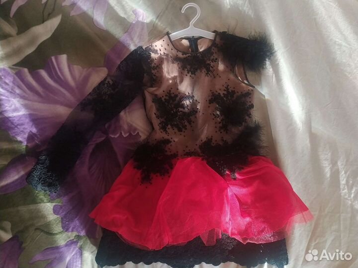 Платье для фигурного катания 128-130