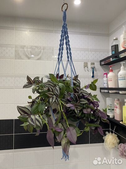 Подвес макраме для кашпо