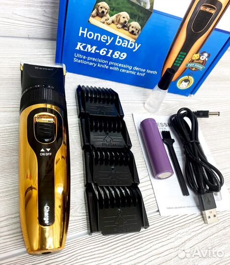 Машинка для стрижки животных Kemei