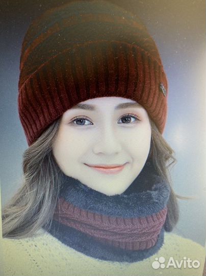 Шапка новая + манишка