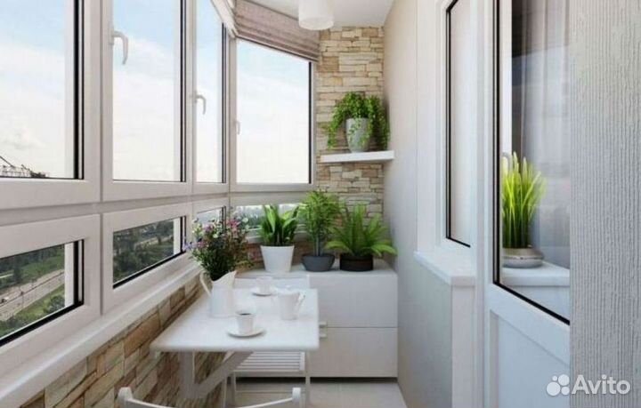 Остекление лоджии