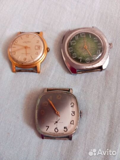 Мужские наручные часы механические СССР
