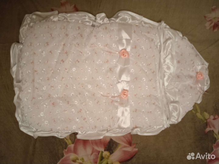 Конверт на выписку летний для девочки