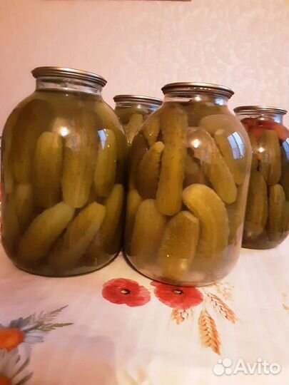 Огурцы соленые