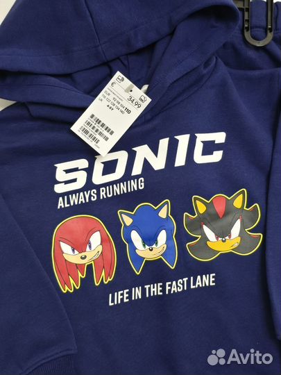 Костюм Sonic 110, 116 H&M (Германия)