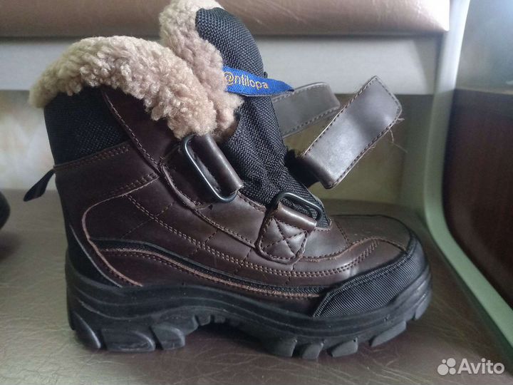 Ботинки зимние детские