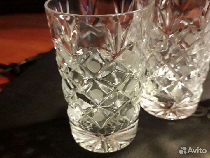 Хрустальные стопки