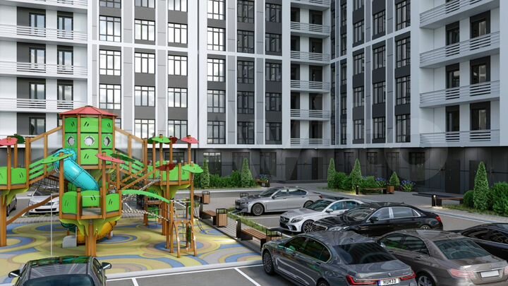 1-к. квартира, 48,9 м², 9/12 эт.