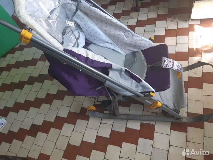 Коляска санки