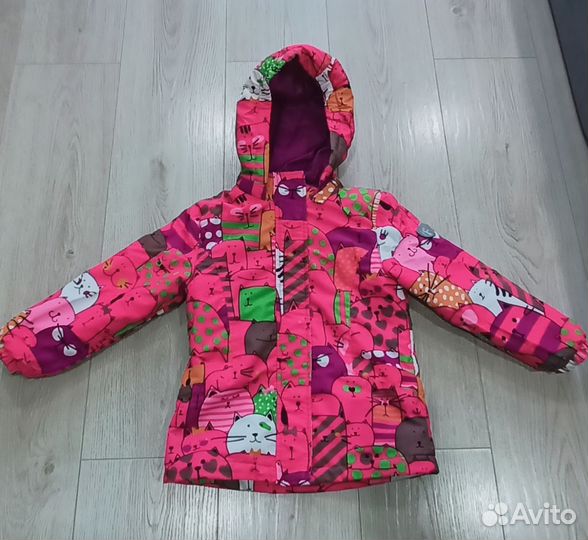 Куртка демисезонная для девочки 110