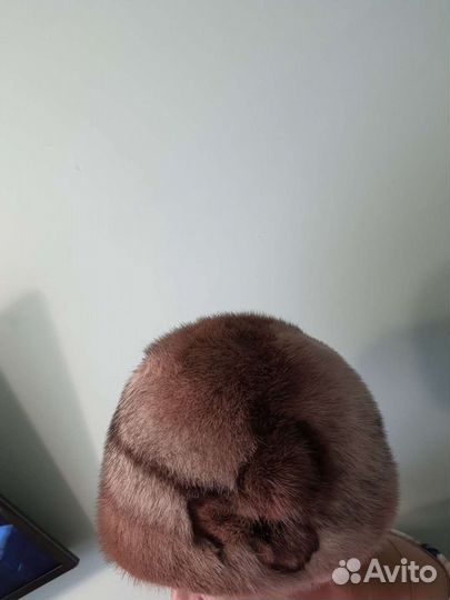 Шапка норковая новая женская