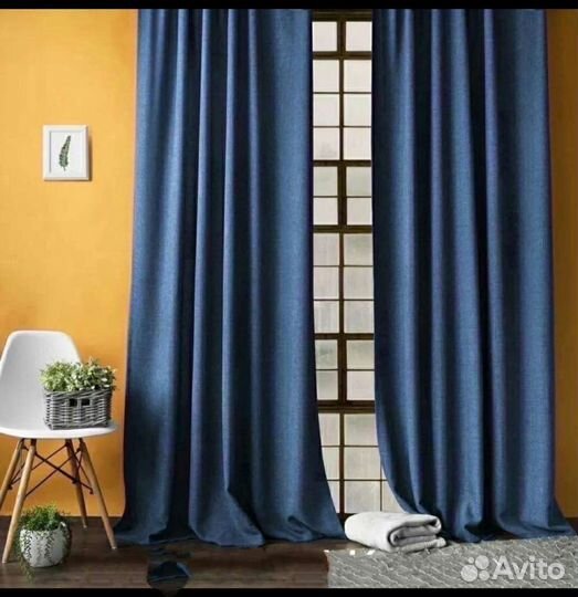 Шторы рогожка