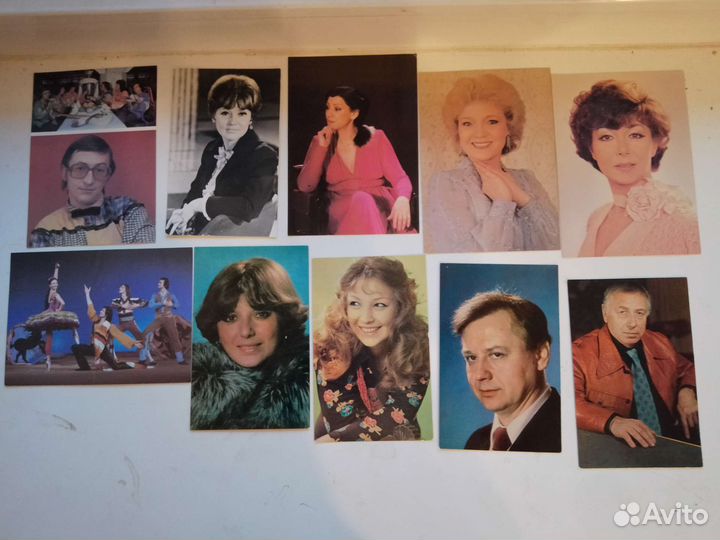 Коллекция фотокарточек советских артистов