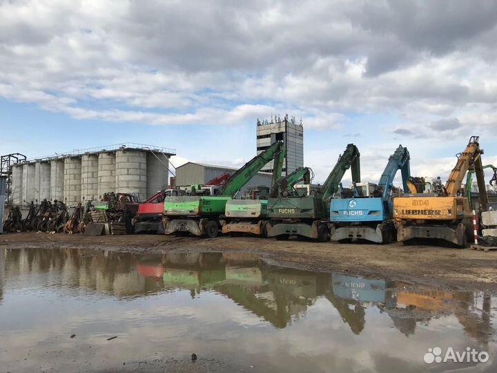 Разборка перегружателей fuchs, Liebherr, Senneboge