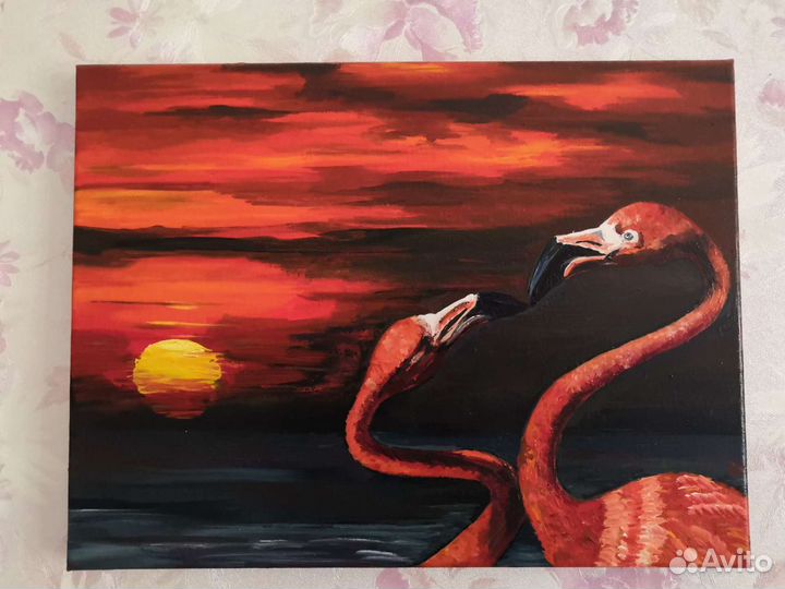 Картина маслом на холсте 