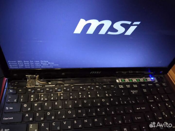 Ноутбук msi б/у