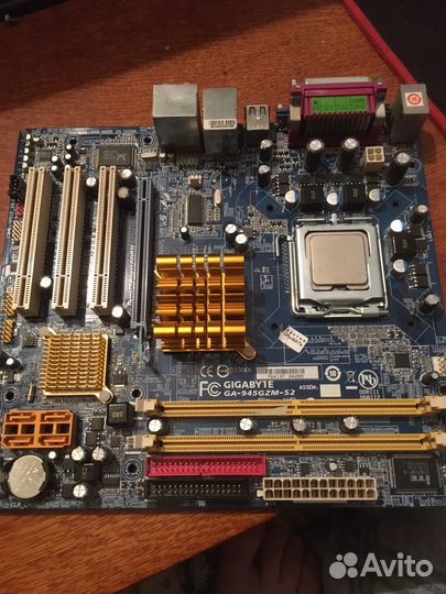 Материнская плата socket 775