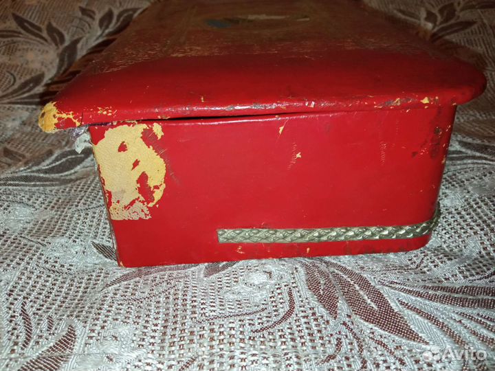 Старинная шкатулка из Египта Нефертити кожа