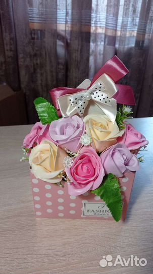 Мыльные розы букеты