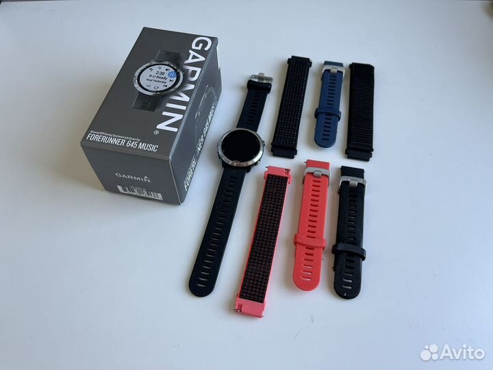 Спортивные часы Garmin Forerunner 645 Music