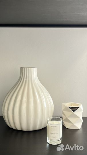 Керамическая ваза, ваза для цветов, ваза