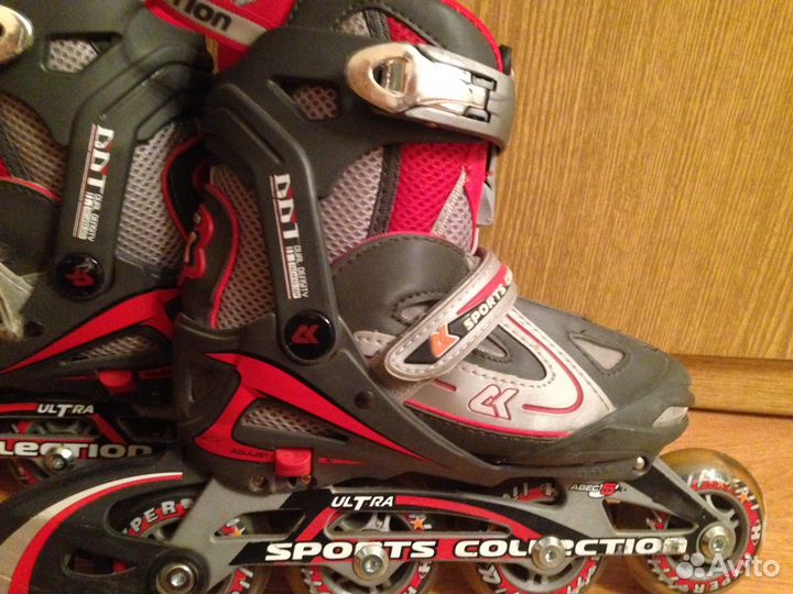 Ролики CK ultara раздвижные,новые 33-36