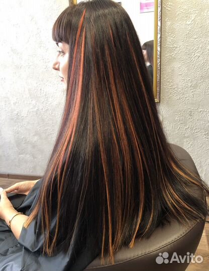 Цветные пряди