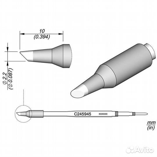 JBC C245-945 Наконечник