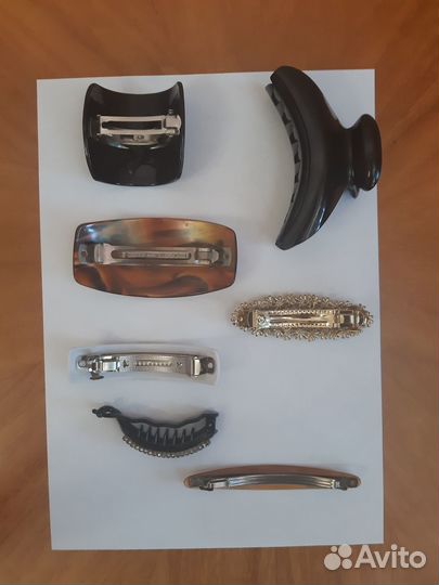 Заколки и резинки для волос. Много