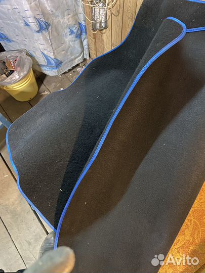 Ворсовый коврик в багажник Subaru Impreza