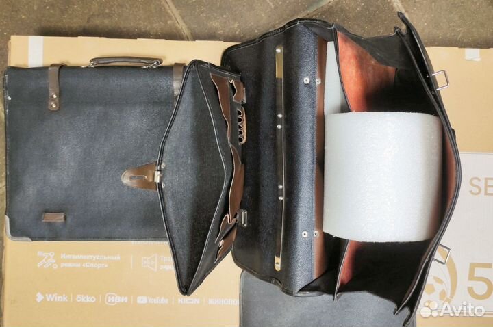 Портфель для документов - оригинал, кирза СССР