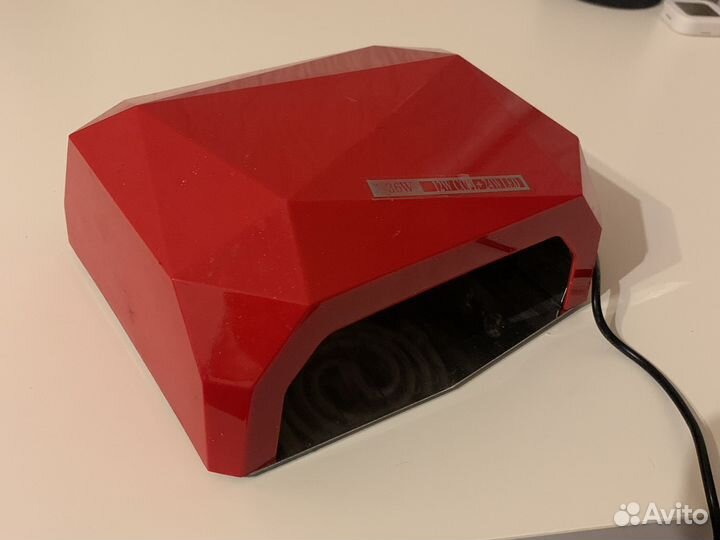 Лампа для ногтей гибридная ccfl+Led Cristal 36w