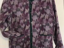 Курточка- пиджачок стеганная хб двухсторонняя